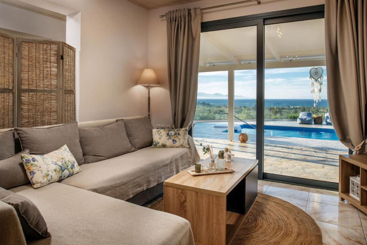 Villa Venia - Cozy Escape With Scenic Sew View, By Zantewize Tragaki Luaran gambar
