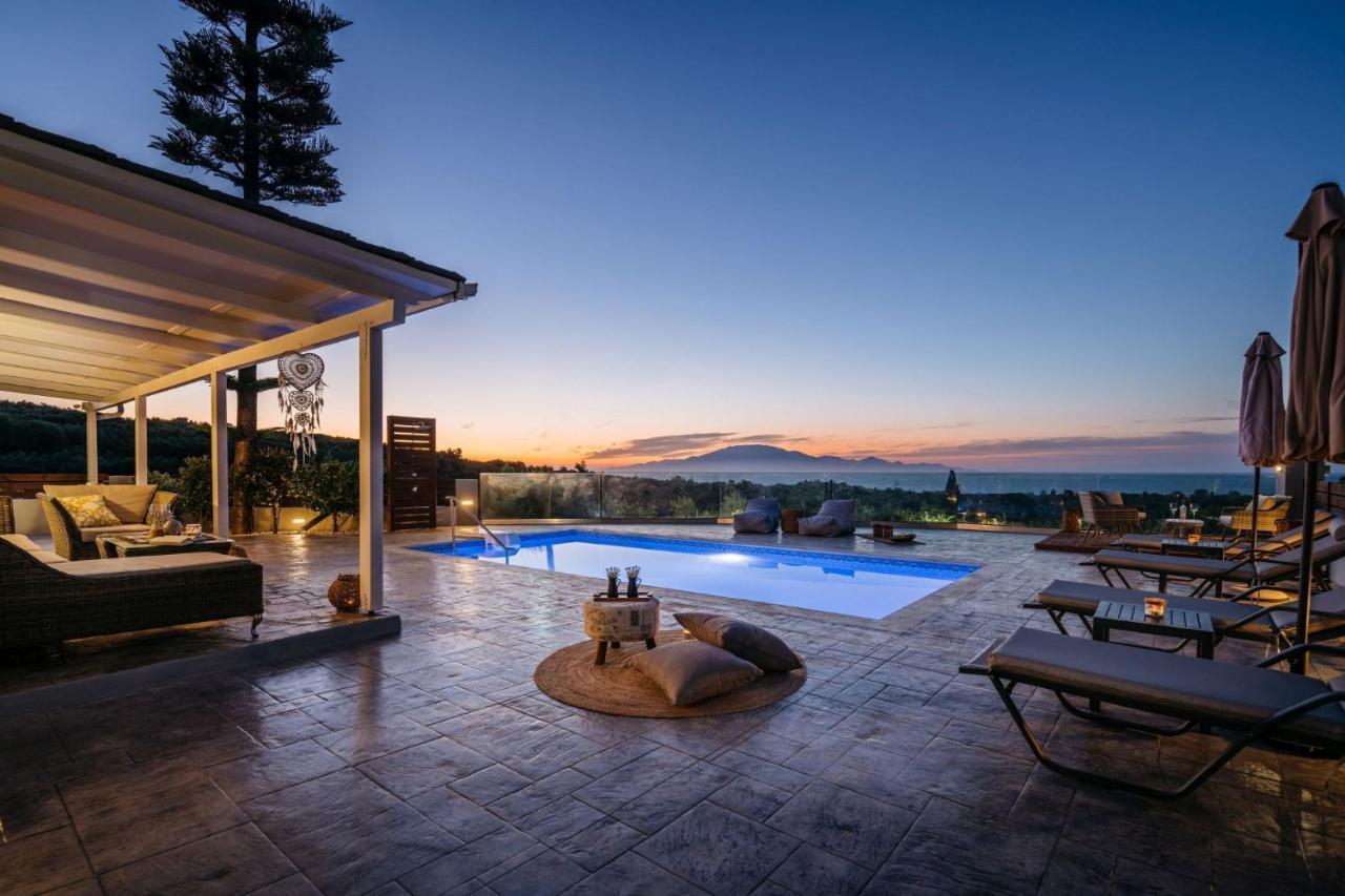 Villa Venia - Cozy Escape With Scenic Sew View, By Zantewize Tragaki Luaran gambar